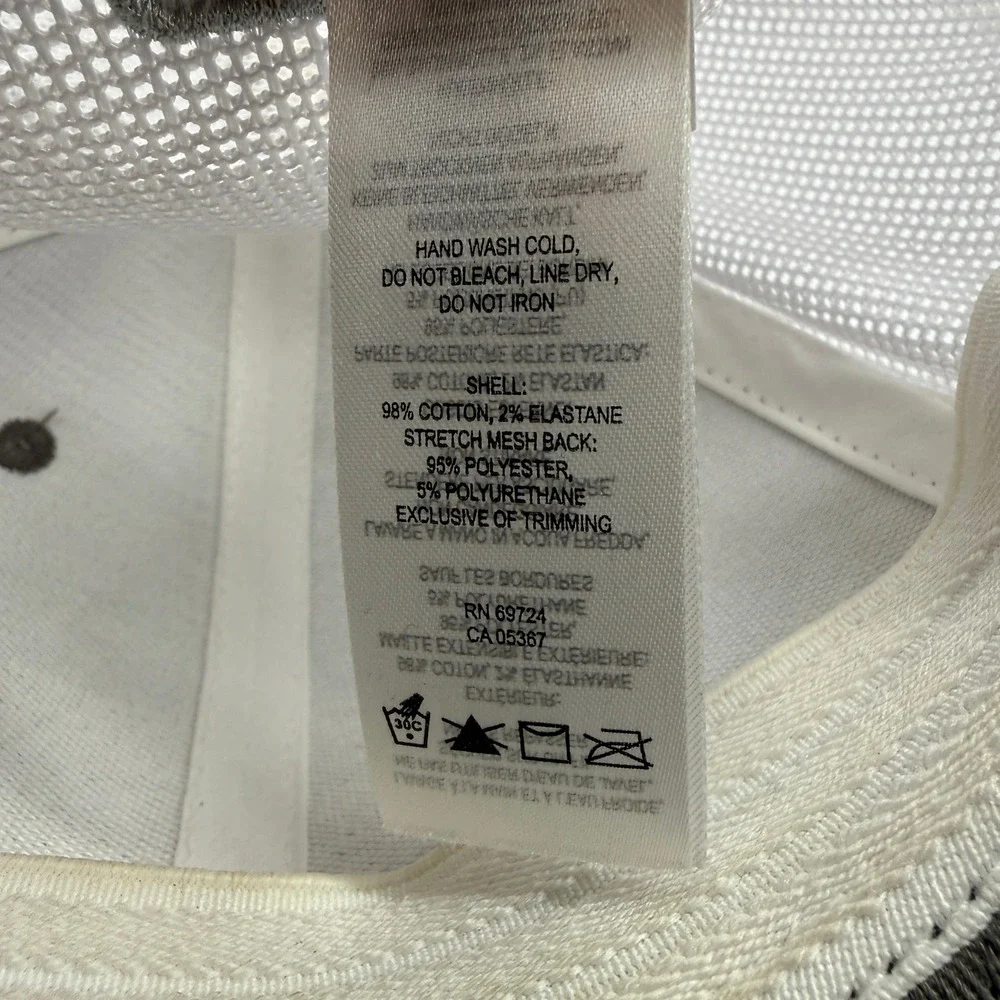 Columbia Trucker Hat Mens S/M Gray‎ PFG Performance Fishing Gear Mesh Flexfit